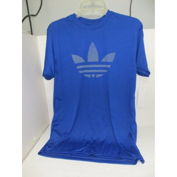 adidas Other - Men's Adidas Short Sleeve T-Shirt  Blue/White Size Medium New!!!